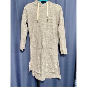 sweater dress-- H&M- silver color- size S